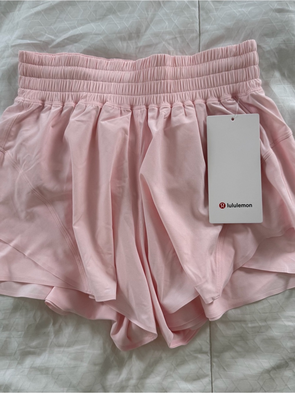 Lululemon Shake It Out High Rise Run Short 2.5 Pink XS NWT Lightweight